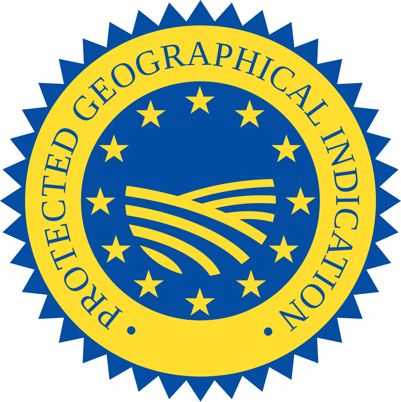 Avrupa Birliği Korunmuş Coğrafi İşaret PGI logosu